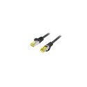 Equip Cat.6A S/FTP Outdoor Patch Cable, 50m, Black