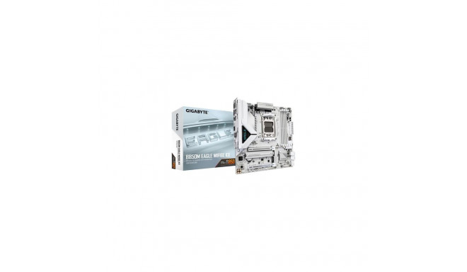 GIGABYTE B850M EAGLE WIFI6E ICE Motherboard - AMD Ryzen 9000 Series CPUs, 8+2+2 Phases Digital VRM, 