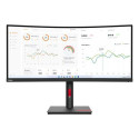 Lenovo ThinkVision T34w-30 LED display 86.4 cm (34&quot;) 3440 x 1440 pixels Wide Quad HD Black