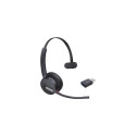 Yealink WH64 Hybrid Mono UC Headset Wireless Head-band Office/Call center Micro-USB Bluetooth Black
