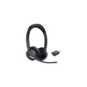 Yealink WH64 Hybrid Dual Teams Headset Wireless Head-band Office/Call center Micro-USB Bluetooth Bla