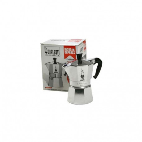 Bialetti Moka Express Moka pot Aluminium, Black
