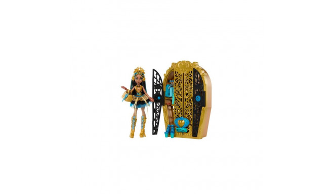 Monster High Skulltimate Secrets Monster Mysteries Playset, Cleo De Nile Doll with 19+ Surprises