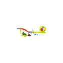 Hot Wheels Monster Trucks Power Smashers Charge &amp; Chase Challenge track set with Oversized S
