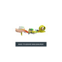Hot Wheels Monster Trucks Power Smashers Charge &amp; Chase Challenge track set with Oversized S
