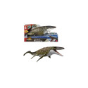 Jurassic World Rebirth Bite N Blast Mosasaurus Action Figure and Mini Dilophosaurus, Dinosaur Toy