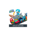 Hot Wheels City Ultra Shark Car Wash with Color Reveal Toy Car Featured in “Let’s Race”