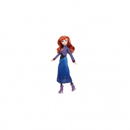 Disney Frozen Ice-Skating Anna Fashion Doll with Skates &amp; Shoes Inspired by Frozen: Winter F