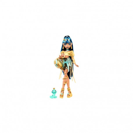 Monster High Cleo De Nile Fashion Doll with Pet Hissette and Accessories