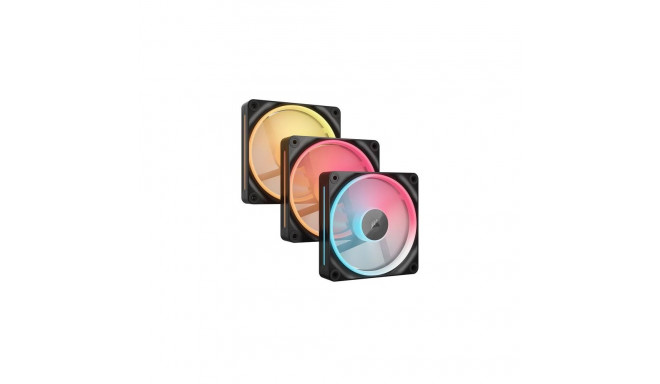 Corsair iCUE LINK LX120-R RGB Computer case Fan 12 cm Black 3 pc(s)