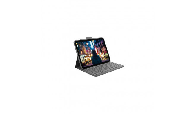 Logitech 920-011428 mobile device keyboard QWERTY Nordic Bluetooth Grey