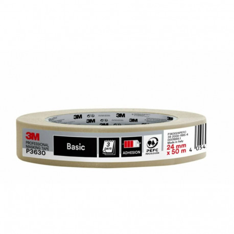 Scotch PRO Masking Tape 24mmx50m beige P3630