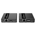 PremiumCord HDMI KVM extender 4K and FULL HD 1080p up to 70m with USB