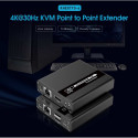 PremiumCord HDMI KVM extender 4K and FULL HD 1080p up to 70m with USB