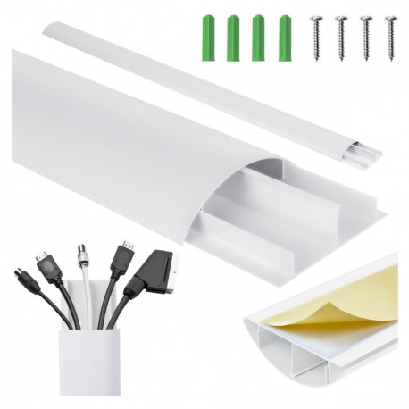 Aluminum masking strip white, MC-814 W