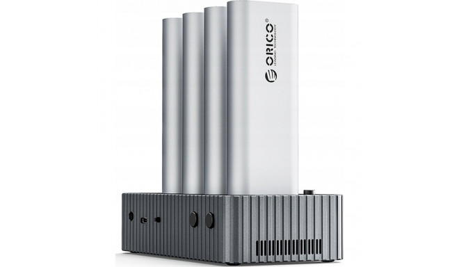4x M.2 NVME ketta kloonimisdokk - hall