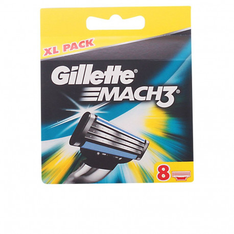 GILLETTE MACH 3 cargador 8 recambios