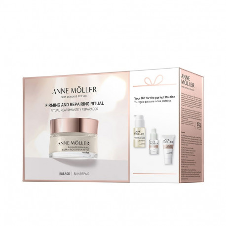 ANNE MÖLLER ROSÂGE CREMA EXTRA RICA REPARADORA REEQUILIBRANTE SPF15 ESTUCHE 4 pz