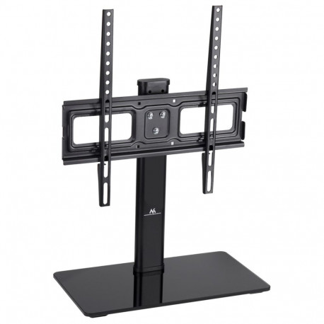 Maclean MC-450 Universal TV Stand for TV Cabinet max. 40kg, max. VESA 400x400 32-65" Tempered Glass 