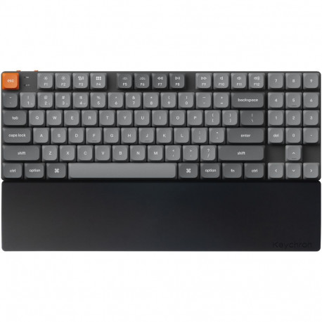 Keychron Silicone Palm Rest for K1 SE/K1 Pro/K13 Pro, wrist rest black