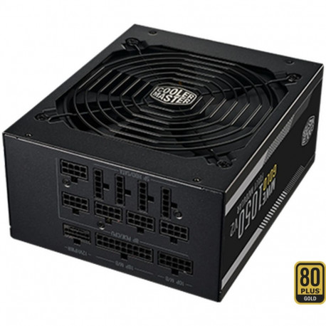 Cooler Master MWE 1050 V2 Black, PC power supply black, 1x 12-pin high power GPU, 3x PCIe, cable man