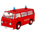 COBI Volkswagen T2b Fire Engine, construction toy red, scale 1:35