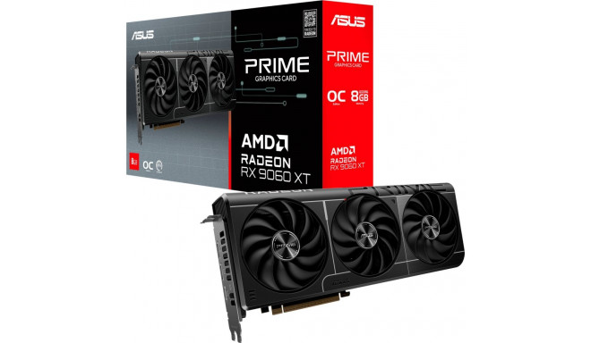ASUS Radeon RX 9060 XT PRIME OC 8GB, graphics card