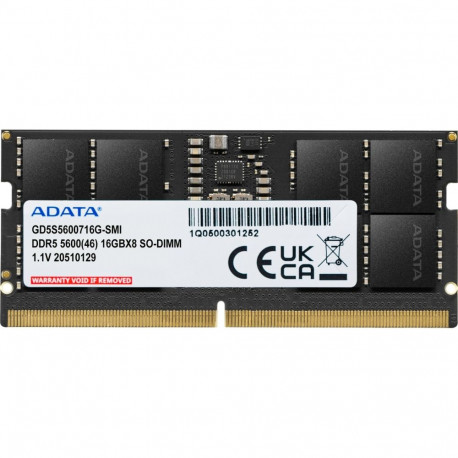 SO-DIMM GD5S5600732G-SMI 32GB DDR5-5600, must, kuldne