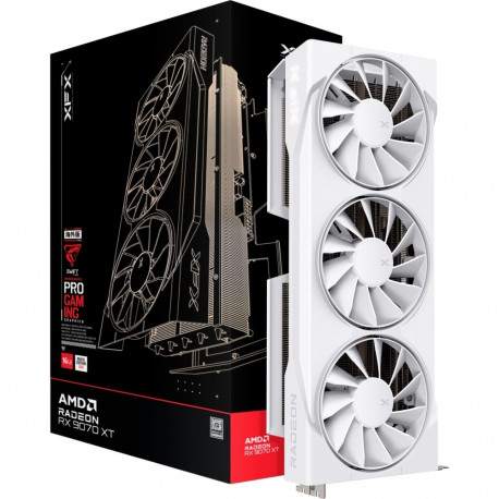 Radeon RX 9070 XT Swift (RDNA4, GDDR6, 3x DisplayPort, 1x HDMI 2.1), valge