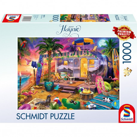 Jeff Haynie: Mit dem Wohnwagen am Meer (1000 Teile)