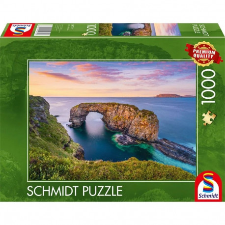 Schmidt Spiele Ireland, Co. Donegal, Fanad, Great Pollet Sea Arch, Puzzle 1000 pieces