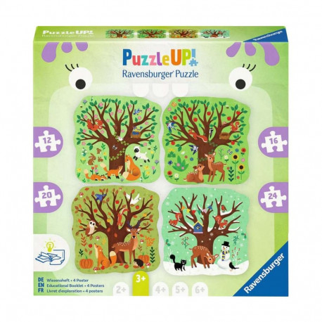Ravensburger Puzzle UP! - Four Seasons 12, 16, 20 and 24 pieces