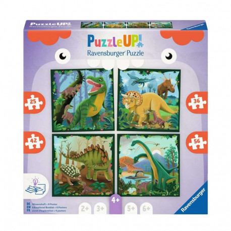 Ravensburger Puzzle UP! - Dinosaurs 25, 36, 42 and 56 pieces