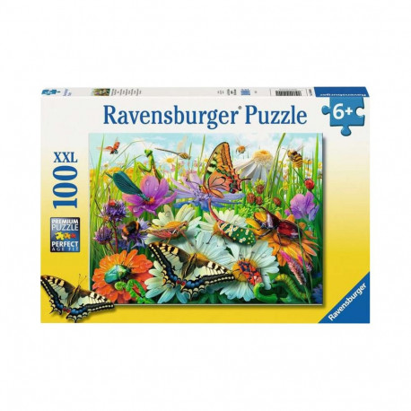 Ravensburger Children's Puzzle - Wonder World of Insects 100 pieces