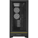 Montech HS01, tower case black, tempered glass