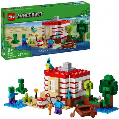 Minecraft komplekt 21275 TNT džunglimaja