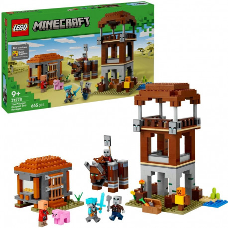 21278 Minecraft Ein Verwüster am Plünderer-Außenposten