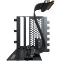 Montech Vertical GPU Mounting Kit, PCIe 4.0 riser cable black, 20cm