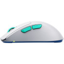 CHERRY XTRFY M64 Wireless, gaming mouse white/turquoise