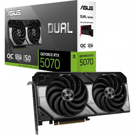 GeForce RTX 5070 DUAL OC (DLSS 4, 3x DisplayPort, 1x HDMI 2.1)