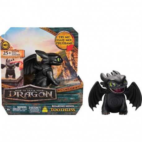 Spinmaster How to Train Your Dragon - Interactive Mini Dragon Toothless (with sound effects)