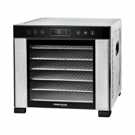 Rommelsbacher Dehydrator DA 950 (stainless steel/black, 600 watts, drying area 30.5cm x 33cm per lev