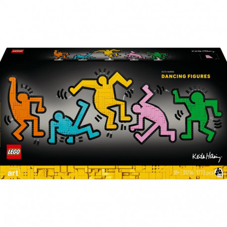Kunst 31216 Keith Haring tantsivad figuurid
