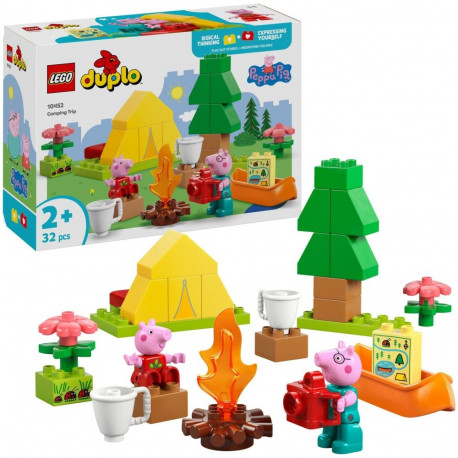 DUPLO komplekt 10452 Peppa Siga telkimisretk