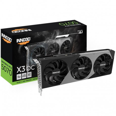 Inno3D GeForce RTX 5070 X3 OC (DLSS 4, 3x DisplayPort, 1x HDMI 2.1)