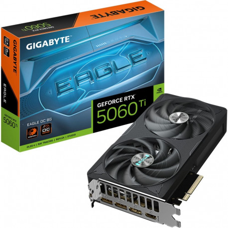 GeForce graafikakaart RTX 5060 Ti EAGLE OC 8G DLSS 4, 3x DisplayPort, 1x HDMI 2.1