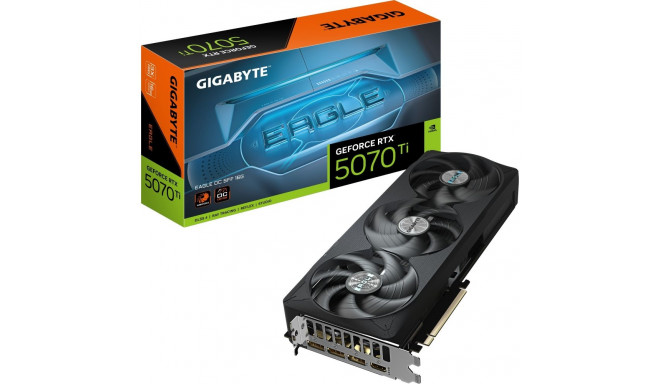 GigaByte GeForce RTX 5070 Ti EAGLE OC 16G (DLSS 4, 3x DisplayPort, 1x HDMI 2.1)