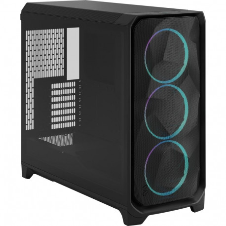 Meshify korpus 3 XL RGB-valgustusega kergelt toonitud karastatud klaasiga, must