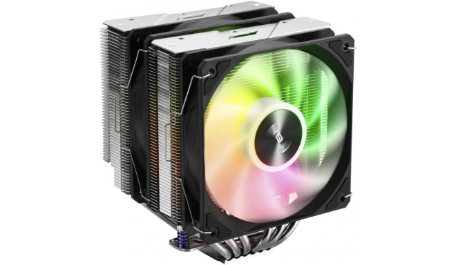 Ventilaator MP7 ARGB 120mm, must