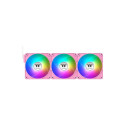 Thermaltake CT120 EX Reverse ARGB Sync PC Cooling Fan Pink (3-Pack, 120 mm)